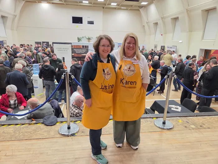 Justine and Karen - Fife Whisky Festival 2026