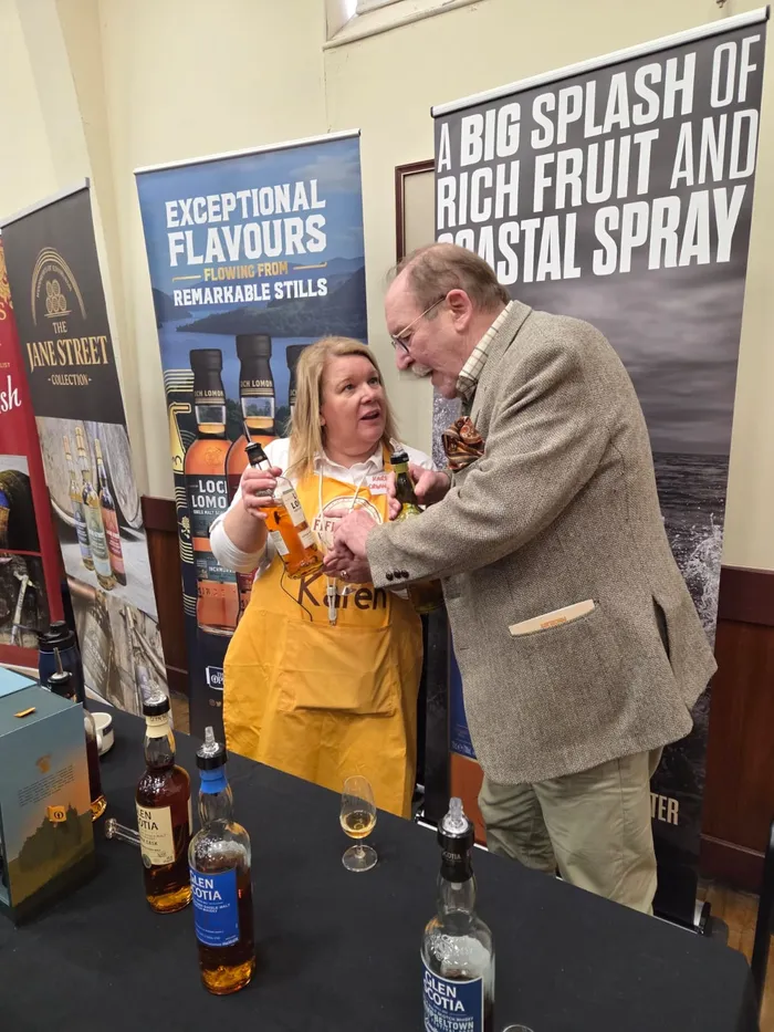Charlie MacLean at The Fife Whisky Festival